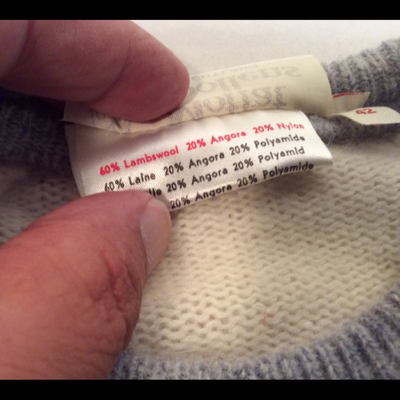 Soft wool women’s sweater made England size M - Picture 7 of 8